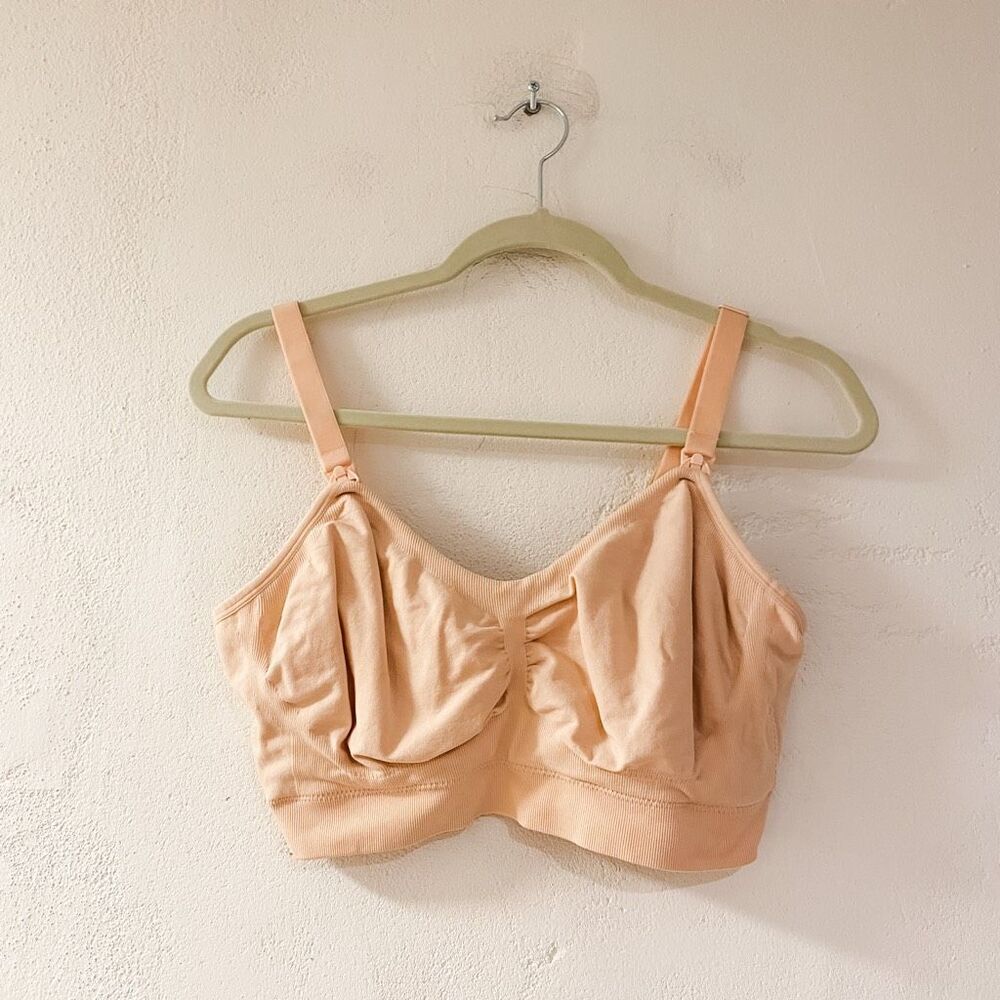 Kindred Bravely Pumping Nursing Bra in Beige Medium Busty
